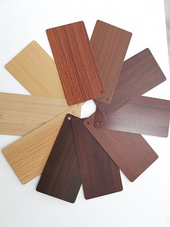 rich wooden grain aluminum sheet