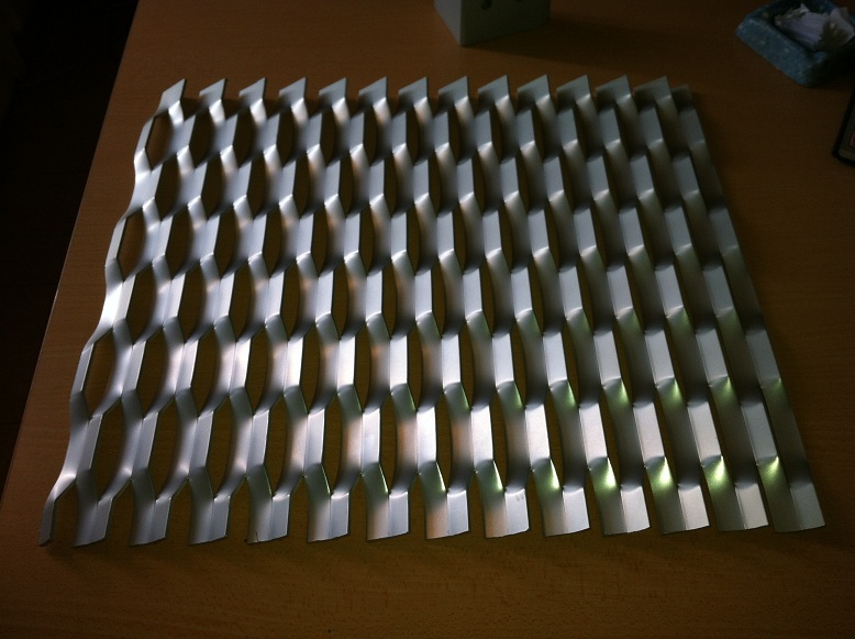 expaned aluminum panel